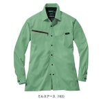 4L～5L 自重堂 春夏作業服 作業着 Z-DRAGON エコ製品制電ストレッチ長袖シャツ 77604