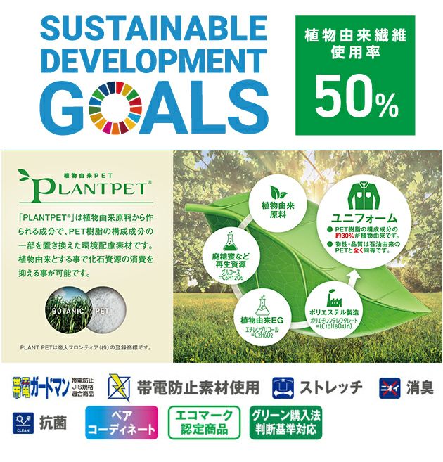 112～120 自重堂 春夏作業服 作業着 エコ製品制電ストレッチノータックパンツ 15001