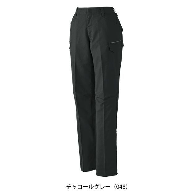 59～101 自重堂 春夏作業服 作業着 エコ製品制電ストレッチレディースカーゴパンツ（裏付） 15016