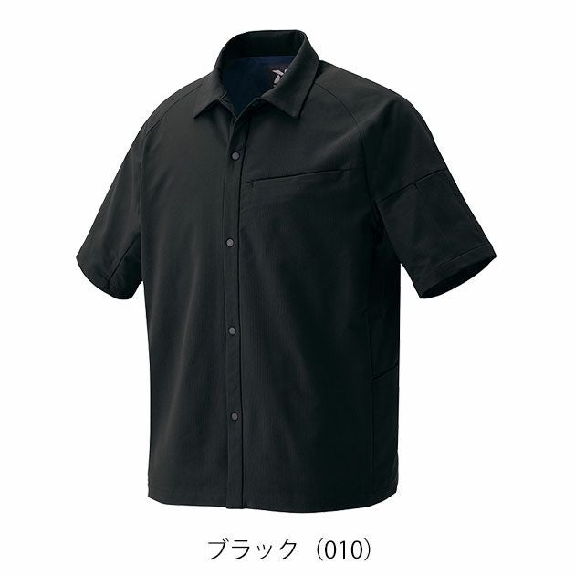 SS～3L アイトス 春夏作業服 作業着 半袖シャツ（男女兼用） AZ-4237