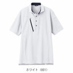 SS～3L アイトス 春夏作業服 作業着 半袖ポロシャツ（男女兼用） AZ-50016