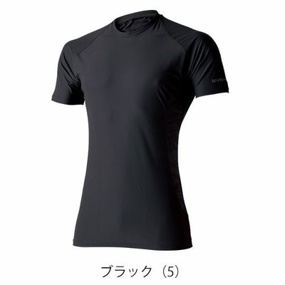EVENRIVER イーブンリバー 春夏インナー 作業着 アイスコンプレッションTシャツ GTE05
