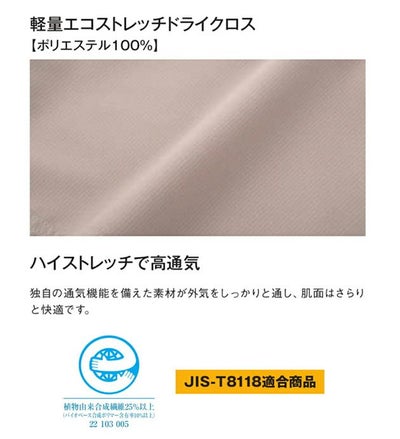 サンエス 春夏作業服 作業着 半袖ブルゾン SPT12420
