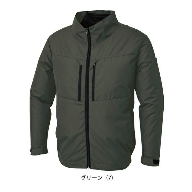 サンエス 空調作業服 作業着 チタン加工長袖ブルゾン KF92511