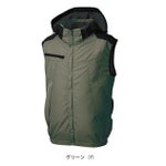 サンエス 空調作業服 作業着 チタン加工ベスト KF92502