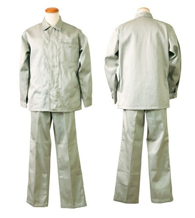 トモヤ 春夏作業服 作業着 溶接屋の作業服 FRTH1 綿防炎上衣 外ポケット 00005