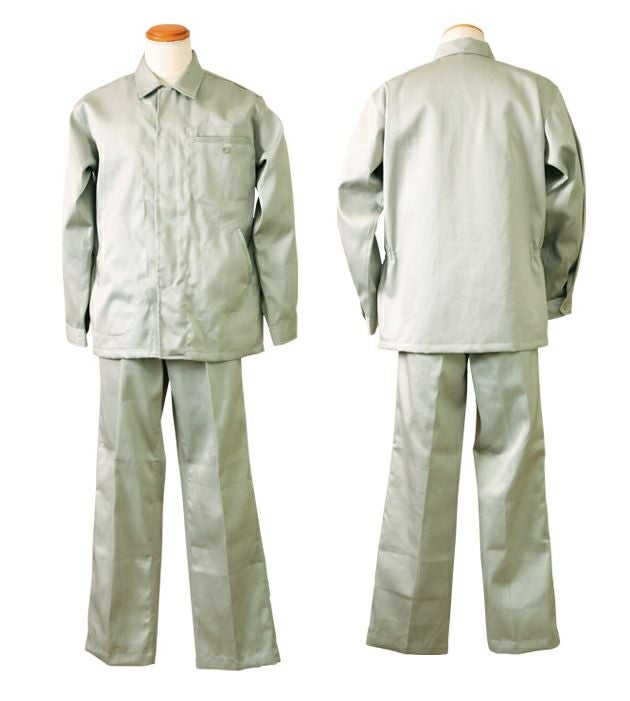 トモヤ 春夏作業服 作業着 溶接屋の作業服 FRTH1 綿防炎上衣 外ポケット 00005