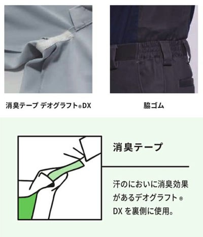 アルトコーポレーション 春夏作業服 作業着 夏ワークパンツ SC106