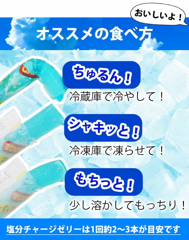坂製菓 塩分チャージゼリー 1袋500g 塩ゼリー 夏対策商品 熱中症対策 選べる4つの味！