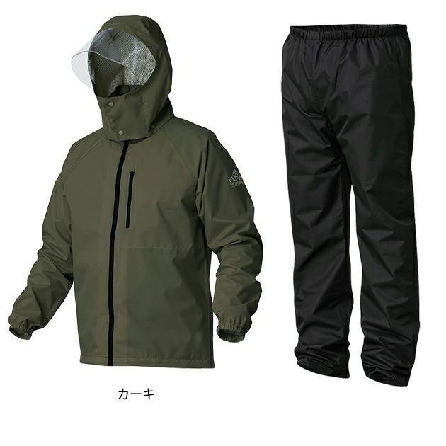 M～3L 喜多 レインウェア ブレスライトレインウェア 2940