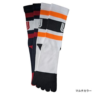 UNIVERSAL OVERALL ユニバーサルオーバーオール 靴下 クルー5本指ソックス　3足組 UN-601