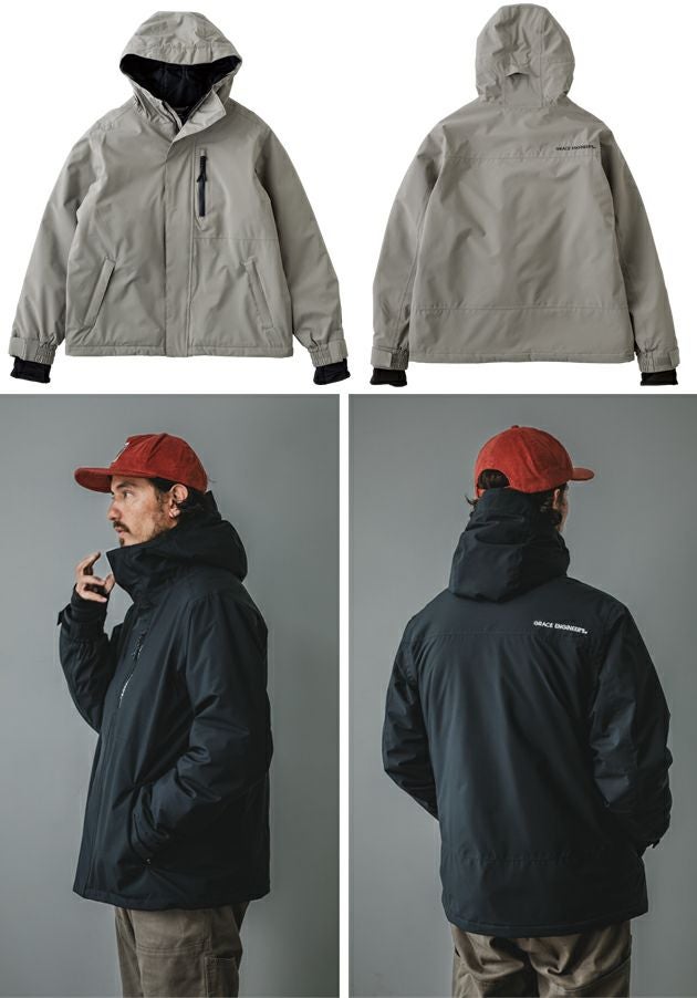 グレイスエンジニアーズ GRACE ENGINEER`S GE-751 防寒作業服 防寒着 ブリザードシェルジャケット 5L