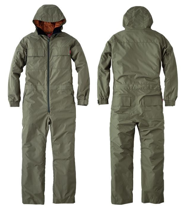 グレイスエンジニアーズ GRACE ENGINEER`S GE-781 つなぎ服 作業着 ウインパツナギ（フード付き） S～3L