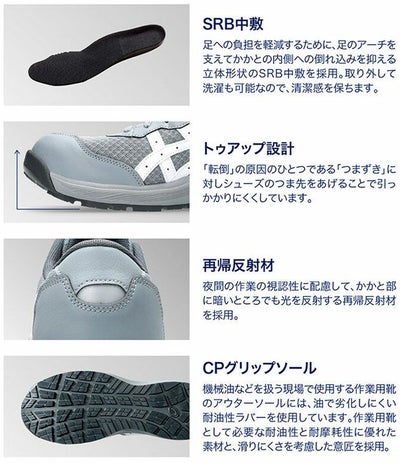 アシックス asics 1273A118 安全靴 ウィンジョブCP221