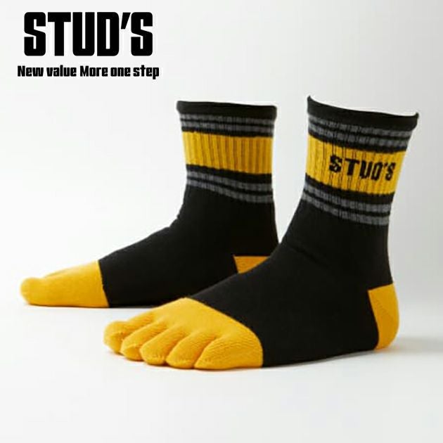 スタッズ STUD'S S3599-3 靴下 5本指ショートソックス