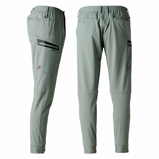 アイズフロンティア 3983 秋冬作業服 作業着 A.D.ストレッチバックワッフルジョガーパンツ