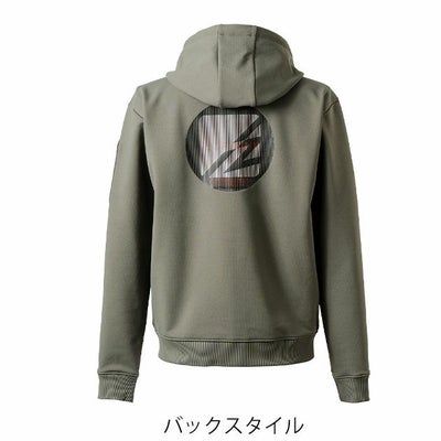 アイズフロンティア 8930 秋冬作業服 作業着 P.D.ストレッチスウェットフルジップフーディー