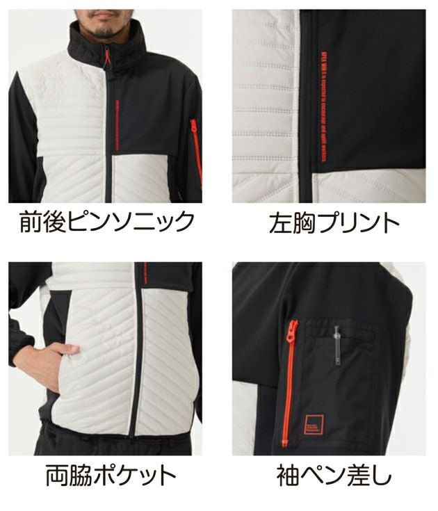 アペックスウィン APEX WIN 63011 防寒作業服 防寒着 ピンソニック防風ジャケット