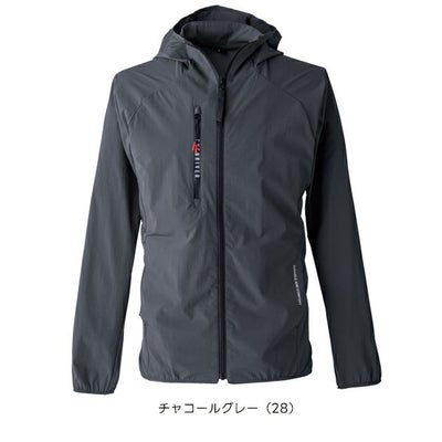 イーブンリバー EVENRIVER GR1008 秋冬作業服 作業着 コーデュラストレッチパーカー