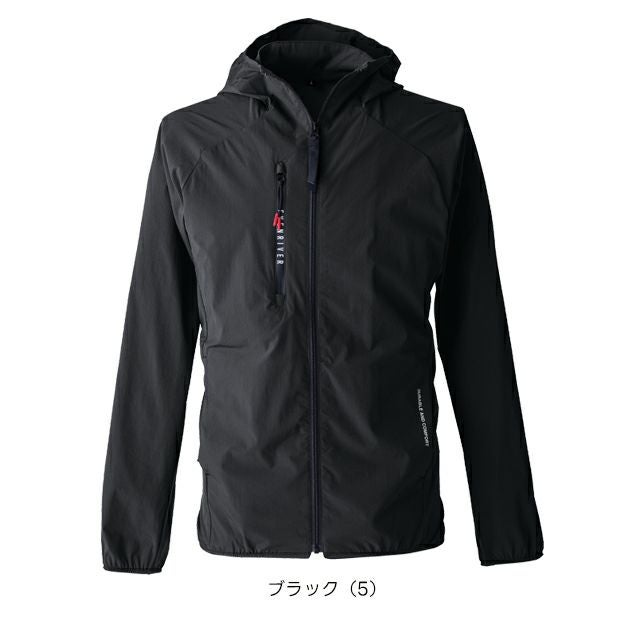 イーブンリバー EVENRIVER GR1008 秋冬作業服 作業着 コーデュラストレッチパーカー