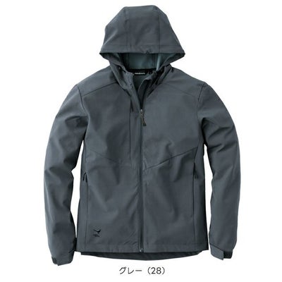 イーブンリバー EVENRIVER R058 秋冬作業服 作業着 ライトシェルストレッチパーカー