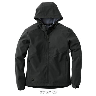 イーブンリバー EVENRIVER R058 秋冬作業服 作業着 ライトシェルストレッチパーカー