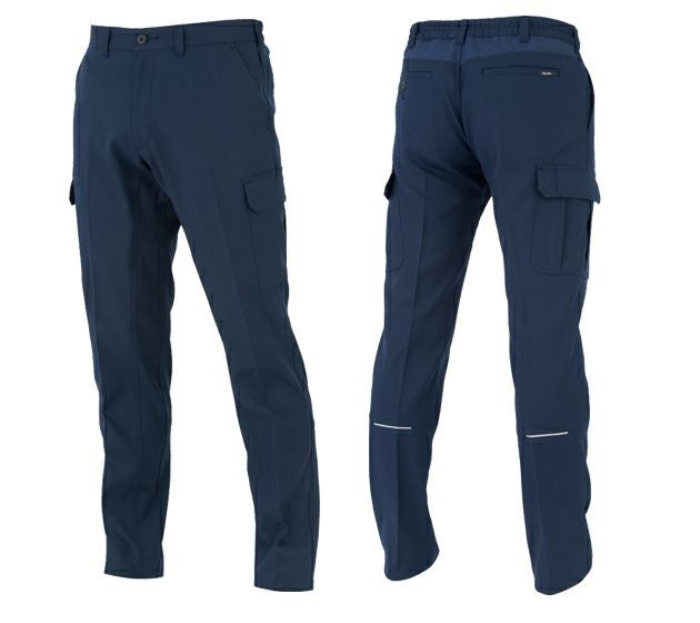 コーコス CO-COS MB25105 秋冬作業服 作業着 エコ・裏綿ストレッチ カーゴパンツ 4L～6L