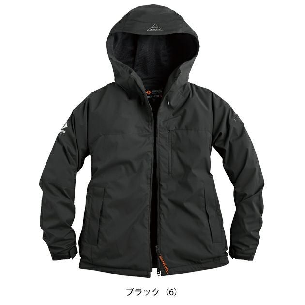 シンメン 07580 防寒作業服 防寒着 ウォームエアテックフーディ 5L