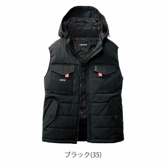 バートル BURTLE 5054 防寒作業服 防寒着 防寒ベスト 2025年新作（ユニセックス） 3XL
