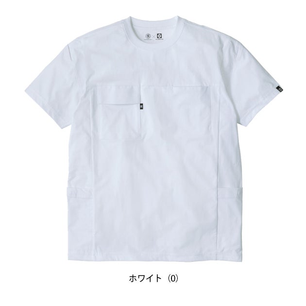 コーコス CO-COS AG-3177 春夏作業服 作業着 ファントムドッツ 冷感DRYサイドポケット 半袖Tシャツ 4L～6L