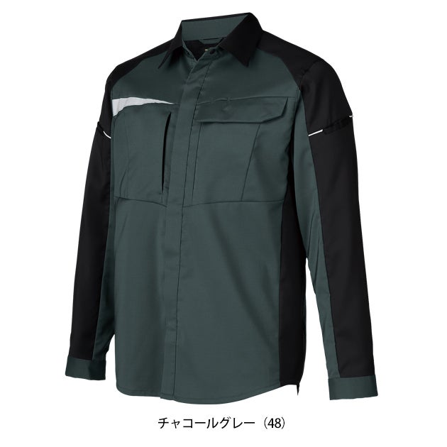 クロダルマ 25910 春夏作業服 作業着 長袖シャツ 6L