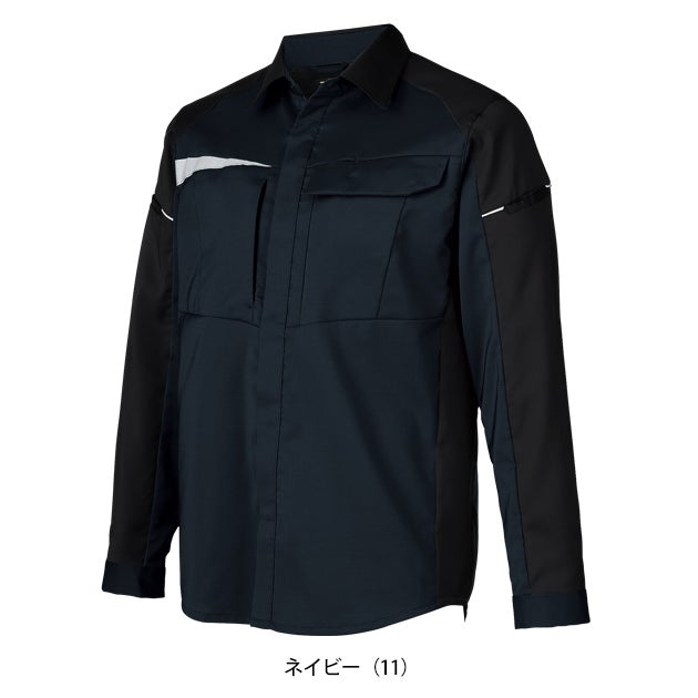 クロダルマ 25910 春夏作業服 作業着 長袖シャツ 6L
