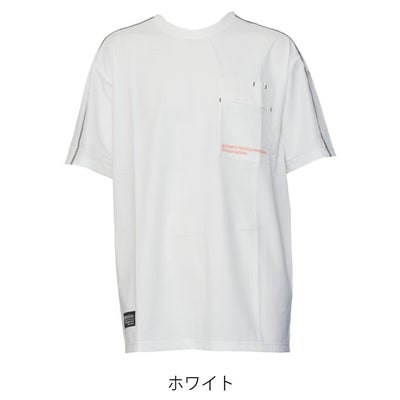 ディノベーション Dinnovation 26T010EX 春夏作業服 作業着 半袖ロゴラインTシャツ(2026年限定モデル)