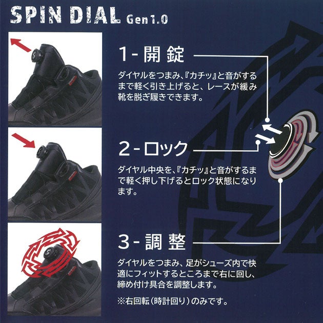 おたふく WW-162DM 安全靴 ハイカット WW MOVE ALPHA ダイヤルミドルカット