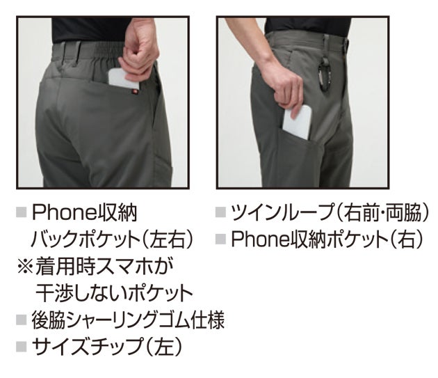 バートル BURTLE 9723 春夏作業服 作業着 パンツ（ユニセックス） 4L～6L