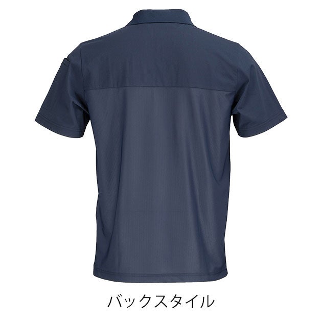 カジメイク 8759 春夏作業服 作業着 KELTRAS AIR FEEL TECH 半袖ポロシャツ
