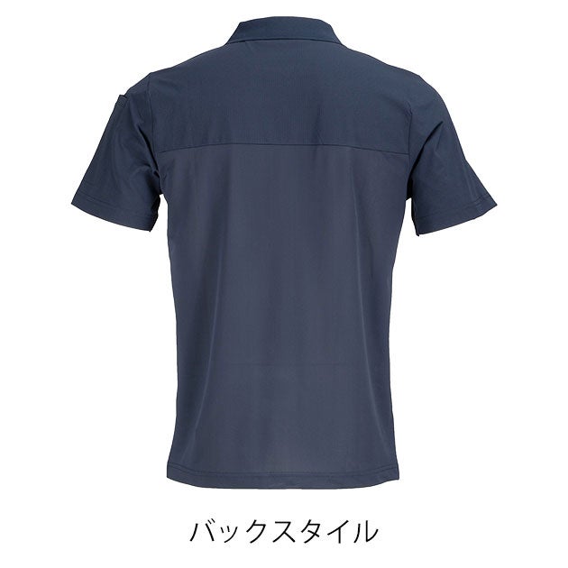 カジメイク 8761 春夏作業服 作業着 KELTRAS AIR FEEL TECH 半袖ジップアップ