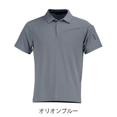 カジメイク 8865 春夏作業服 作業着 KELTRAS 汗染み半減 半袖ポロシャツ