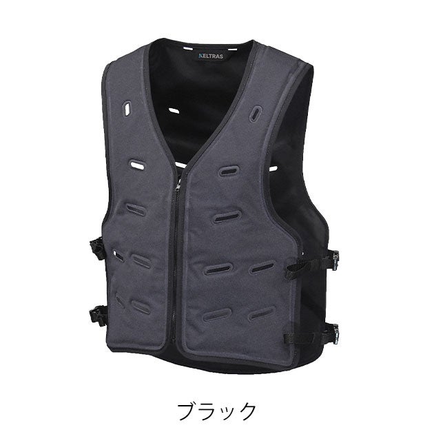 カジメイク 8908 保冷ベスト 作業着 KELTRAS クールリザーブ水冷ベスト