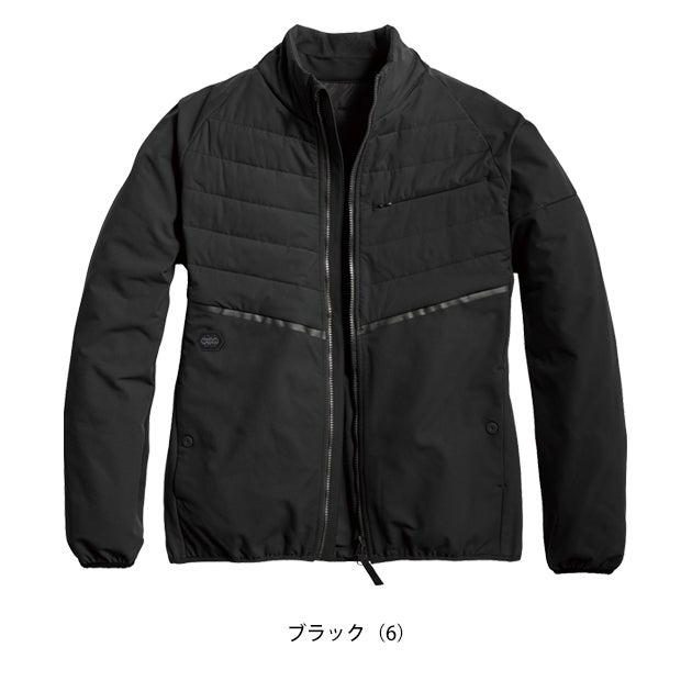 シンメン 07610 防寒作業服 防寒着 ハイブリッドライトジャケット S～4L