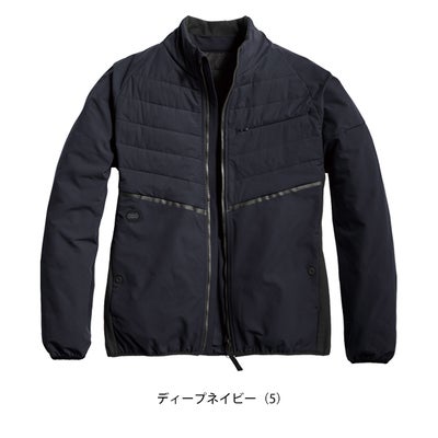シンメン 07610 防寒作業服 防寒着 ハイブリッドライトジャケット 5L
