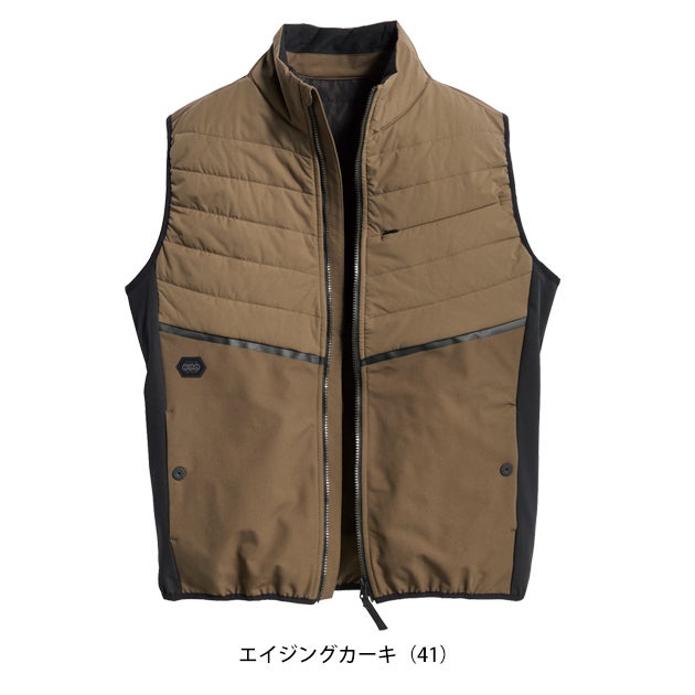 シンメン 07611 防寒作業服 防寒着 ハイブリッドライトベスト 5L