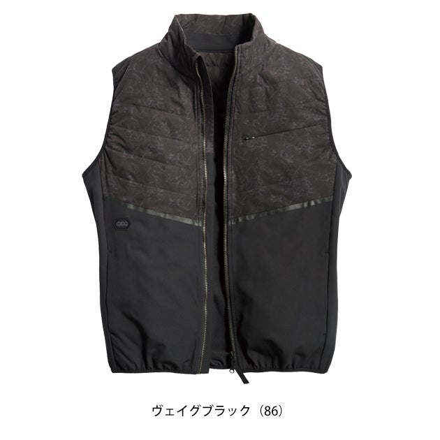 シンメン 07611 防寒作業服 防寒着 ハイブリッドライトベスト 5L